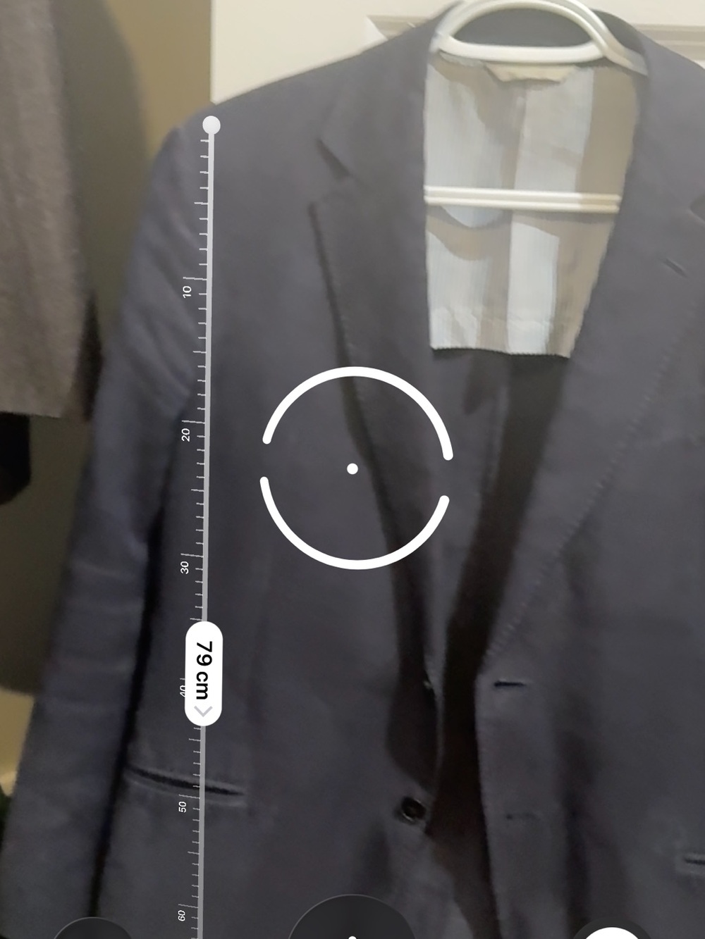 Armani collezioni Men's Navy Linen Blazer 38R - Picture 9 of 13